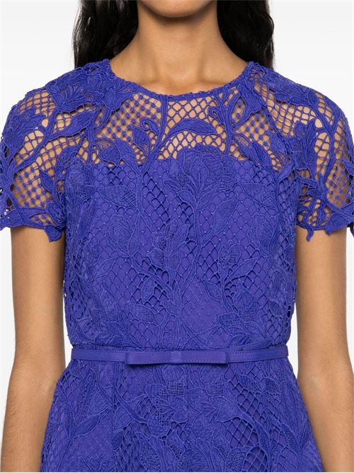 Lace midi dress SELF PORTRAIT | PF24011MBLUE